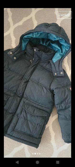 Kurtka zimowa firmy h&m rozmiar 122