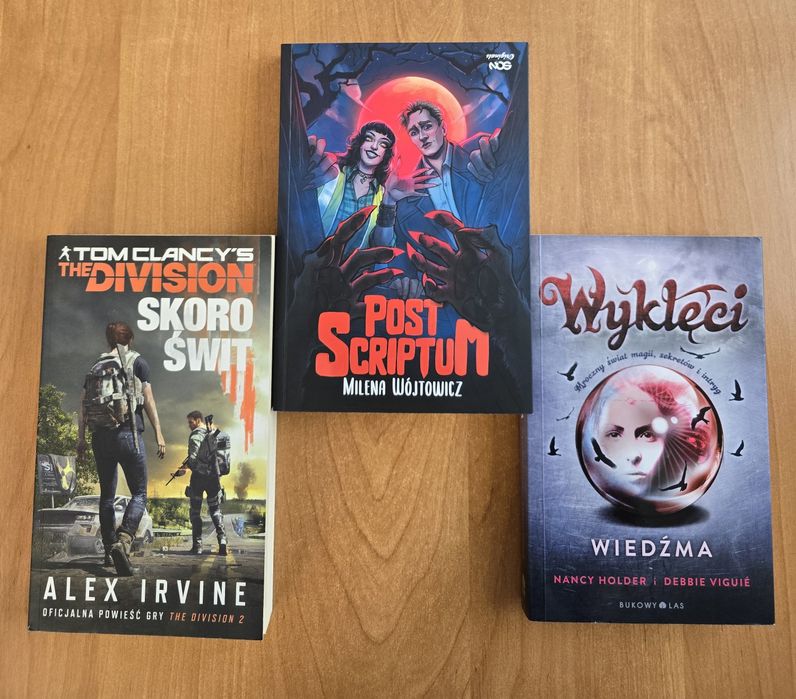 Trzy młodzieżowe powieści urban fantasy