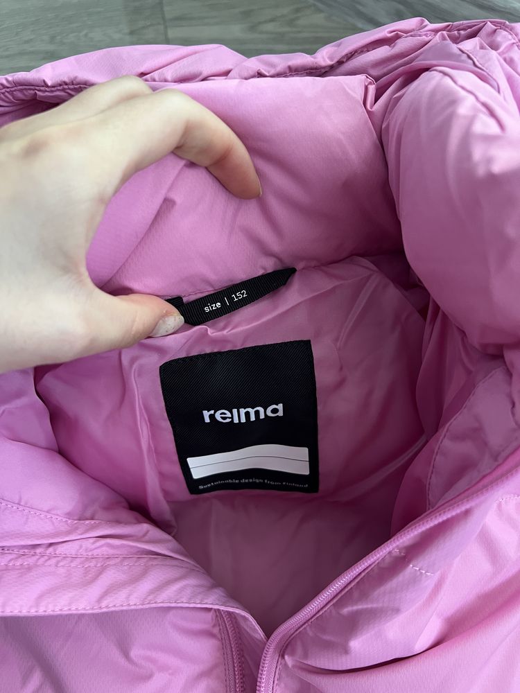 Зимова куртка reima teisko рожева