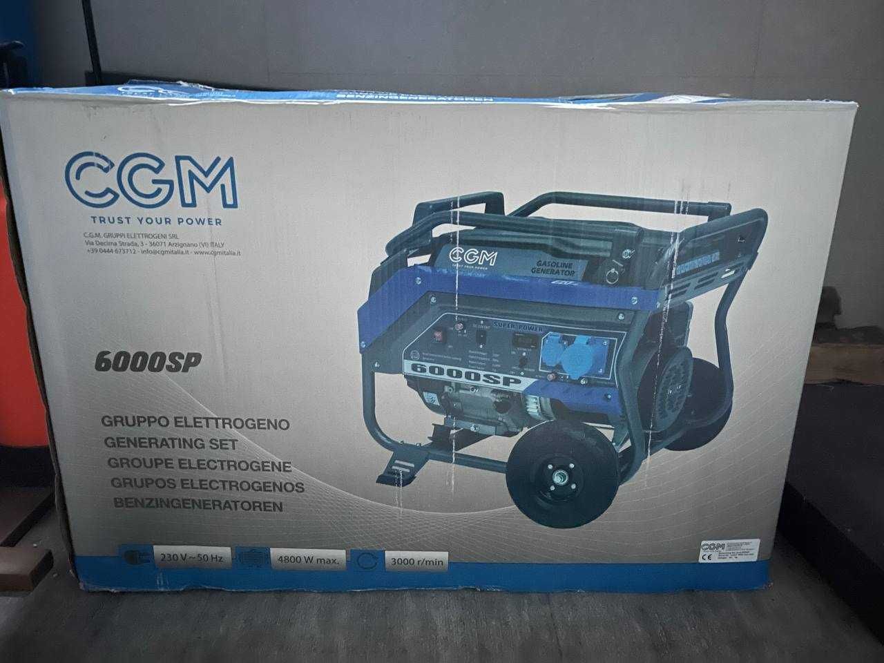 Генератор бензиновий CGM 6000SP