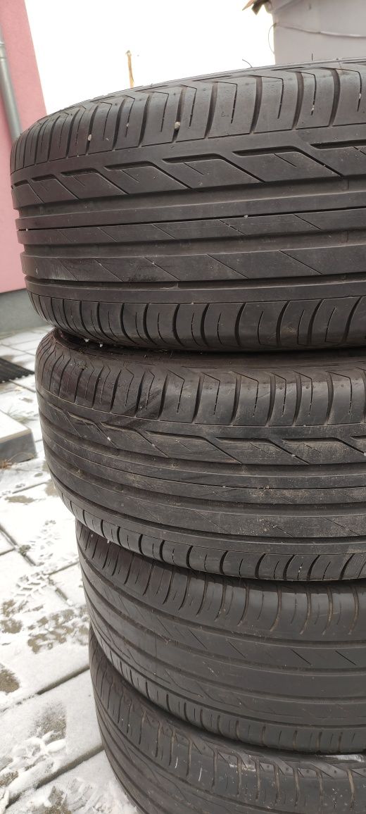 Opony letnie z 2016r 6mm 225/55/17 Bridgestone N12