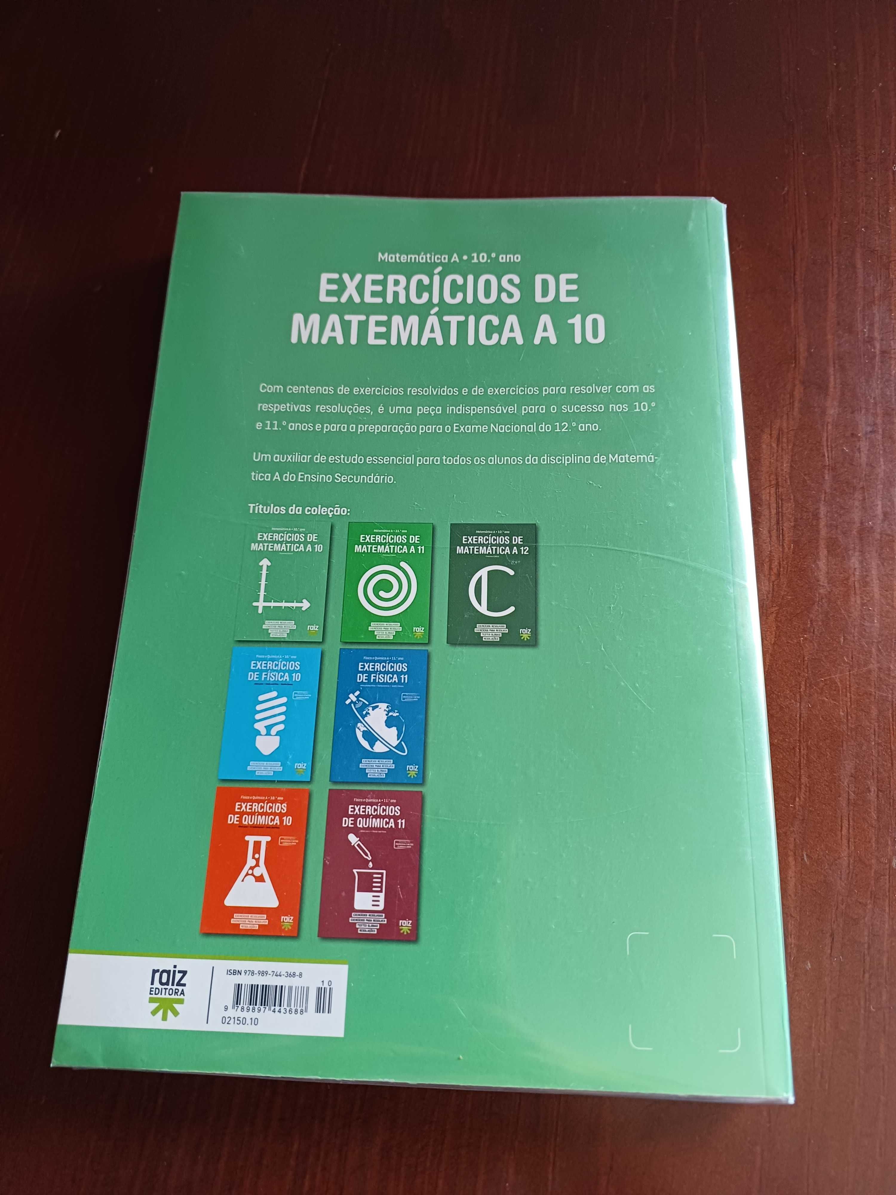 Exercícios de matemática A 10 - 10º ano (Novo)