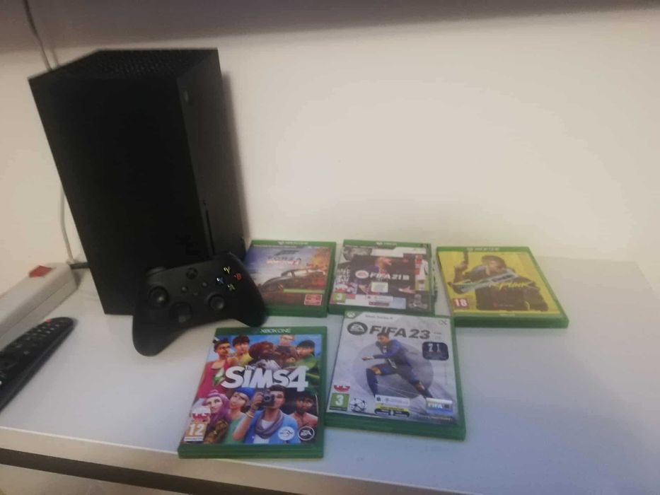 Xbox Series X + PAD +6 GIER + + +