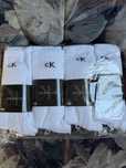 Skarpety Calvin Klein 12 par białe długie