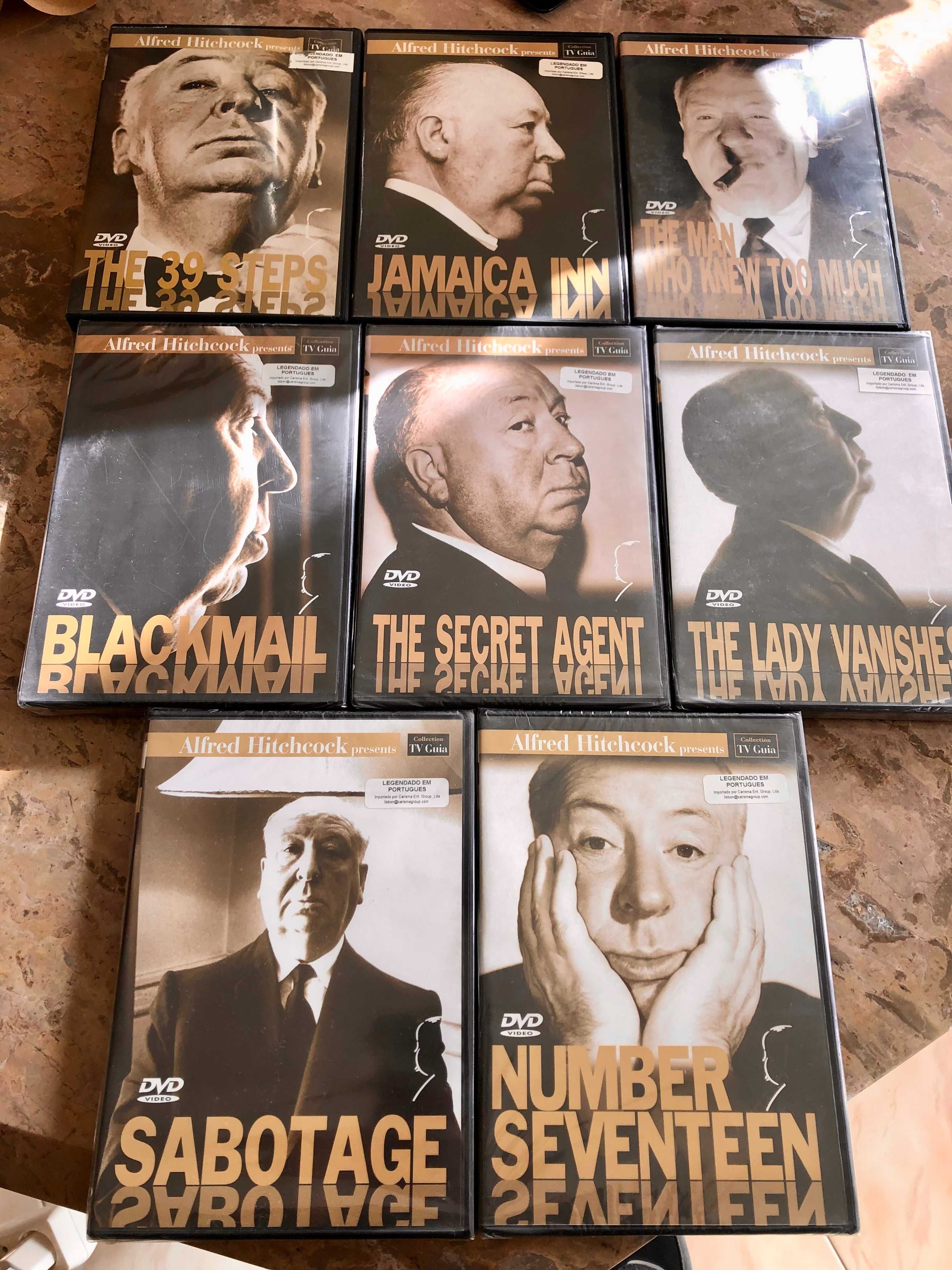 Alfred Hitchcock Apresenta - coleção completa de 8 DVD's