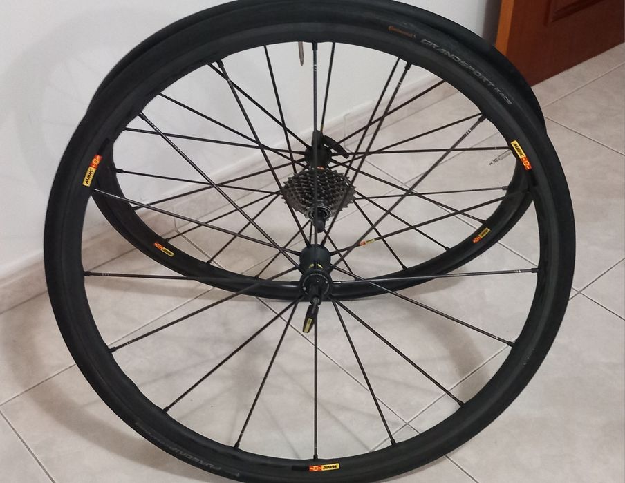 Rodas Mavic R-Sys Slr Exalit pneus(Oferta de roda de Carbono traseira