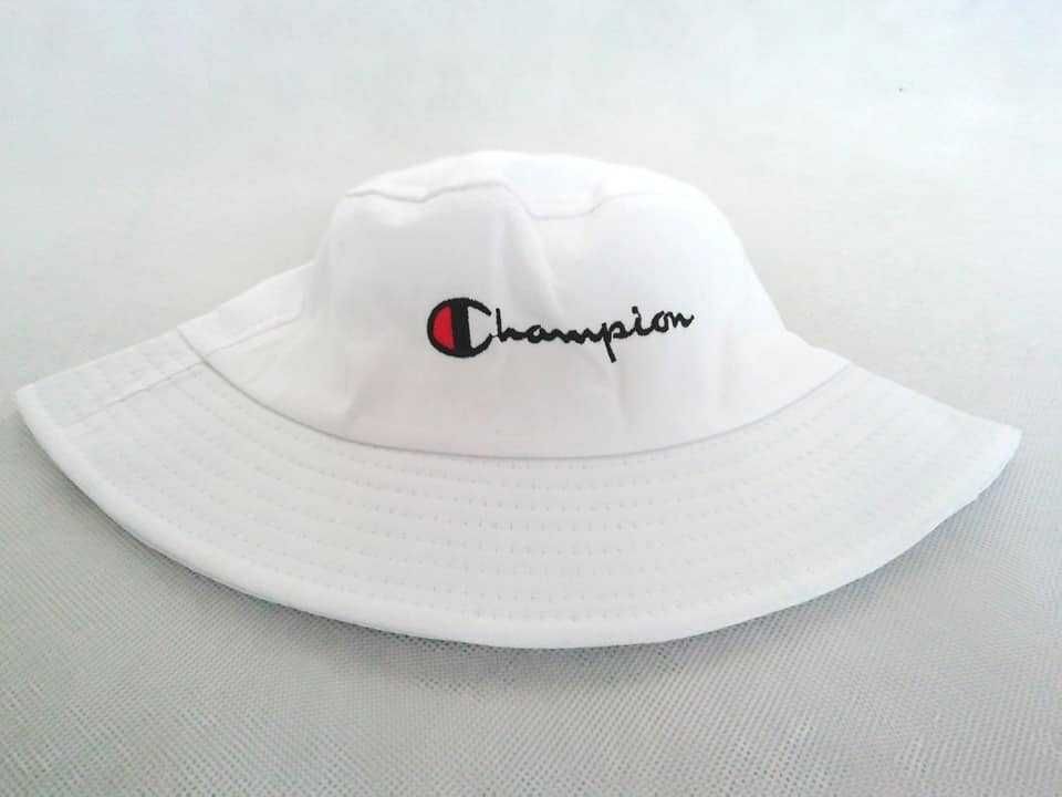 Kapelusz czapka CHAMPION Biała unisex fit wiosna lato white