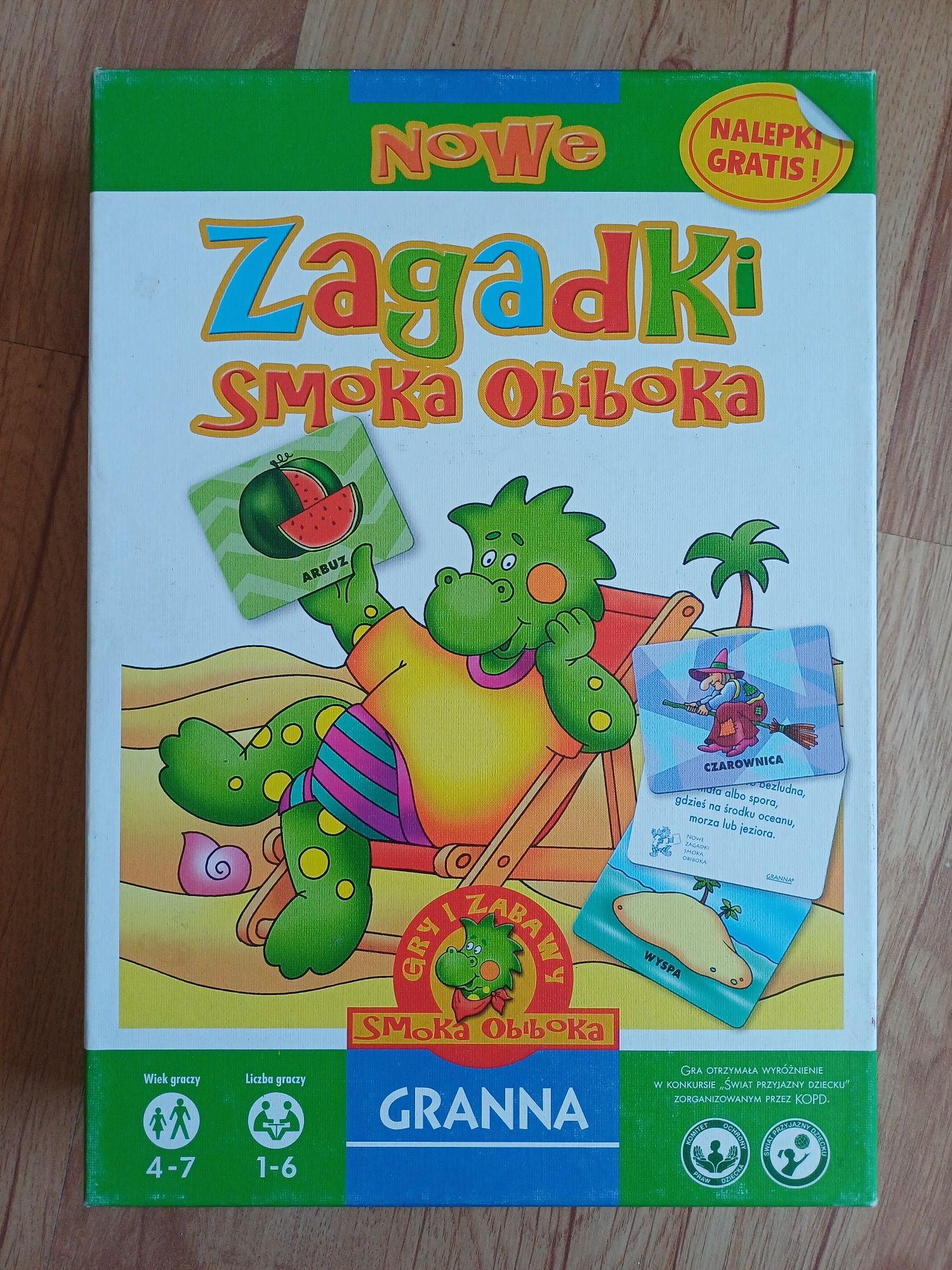 Zagadki smoka obiboka Granna 4+