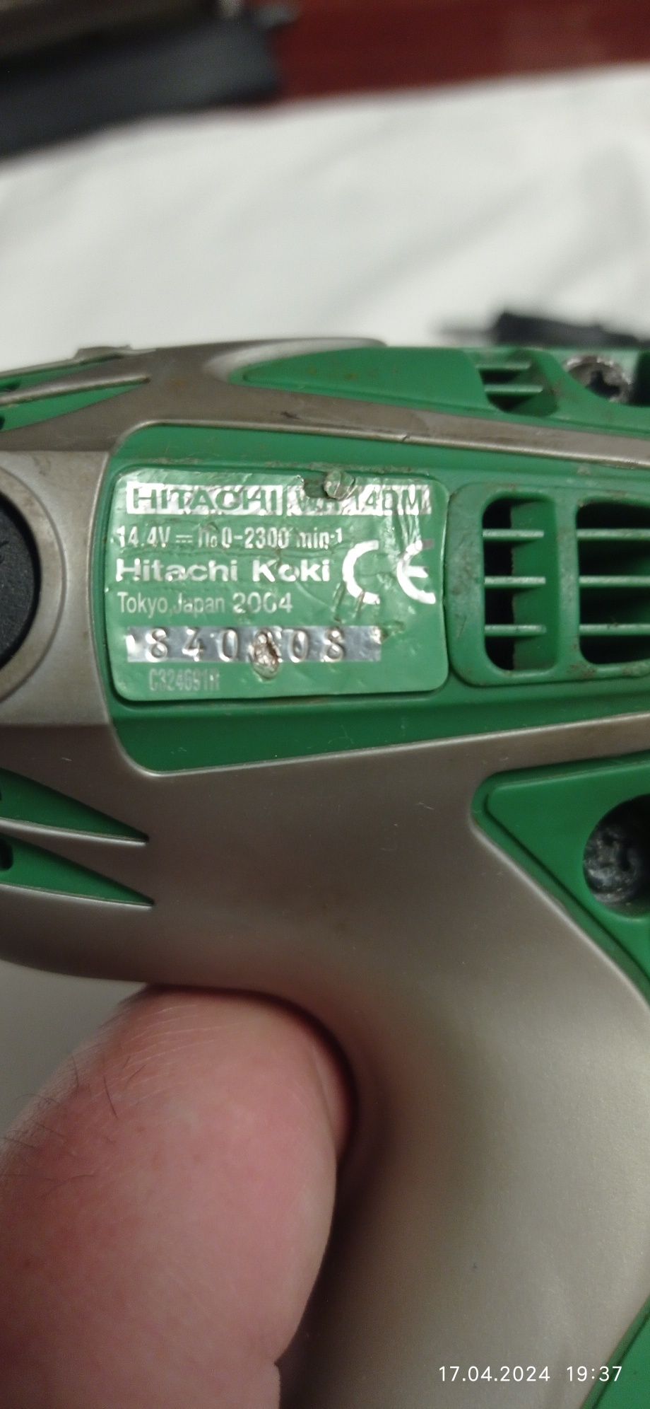 Ударный гайковёрт Hitachi WR14DM