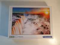 Puzzle Clementoni 1000 szt w bardzo dobrym stanie