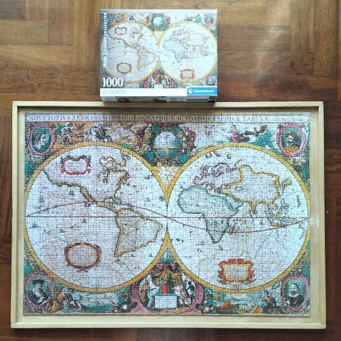 Puzzle Mapa Antiguo 1000 peças