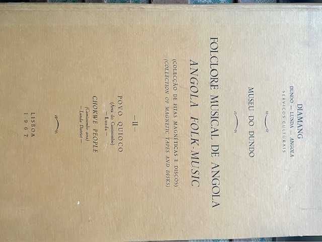 Folclore Musical de Angola : Povo Quioco