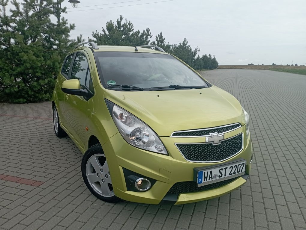 Śliczny Chevrolet Spark LT Alu Klima Przeb.104 Tyś Bezwypadkowy.