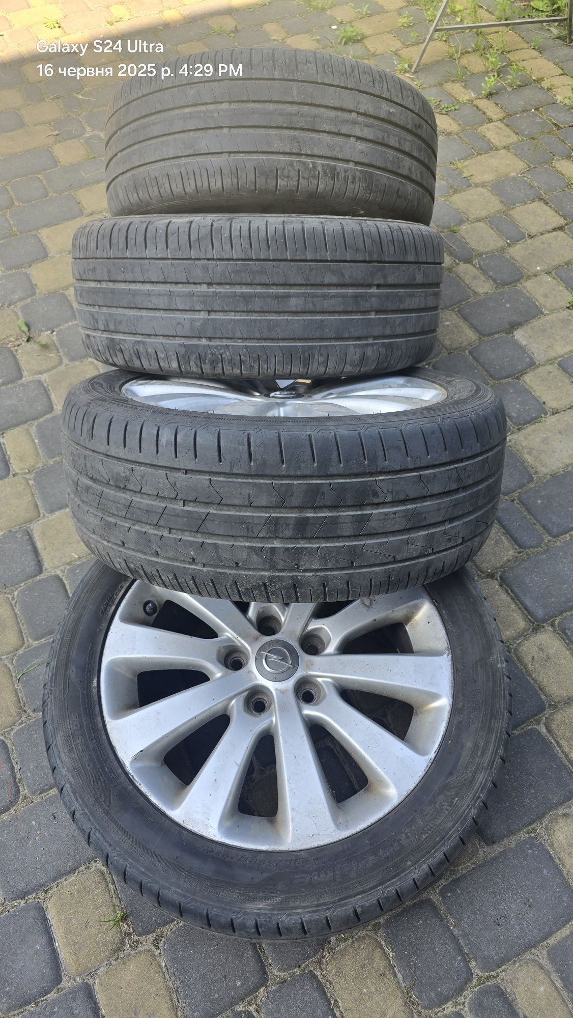 Диски opel astra j