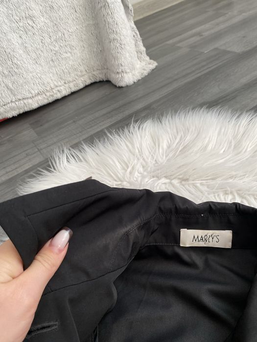 Czarna katana kurtka koszula Marly’s