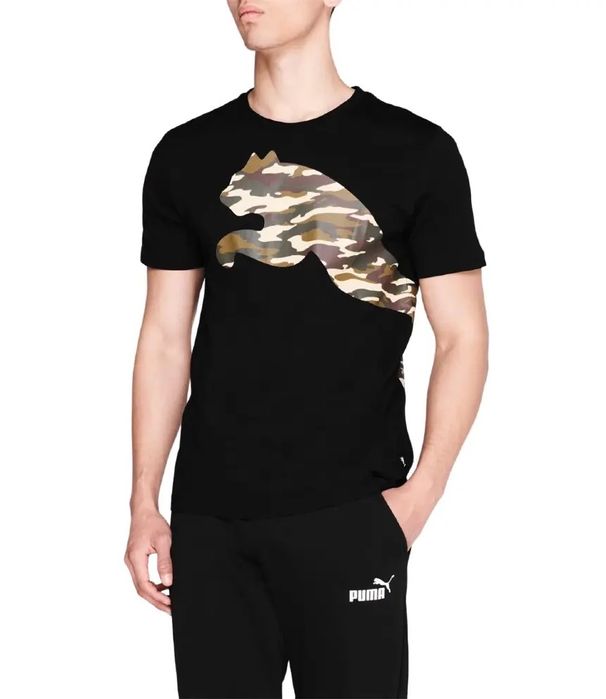 Крутецька футболка puma big cat з двохстороннім принтом XXL