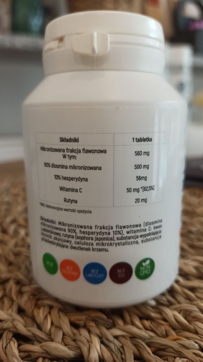 Diosmina Plus 500mg- 100 tabletek