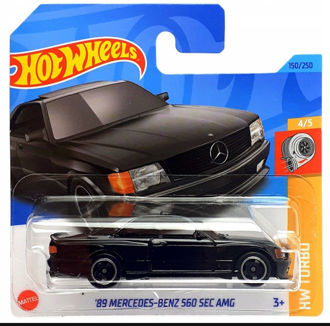 89 Mercedes-Benz 560 SEC AMG hot wheels