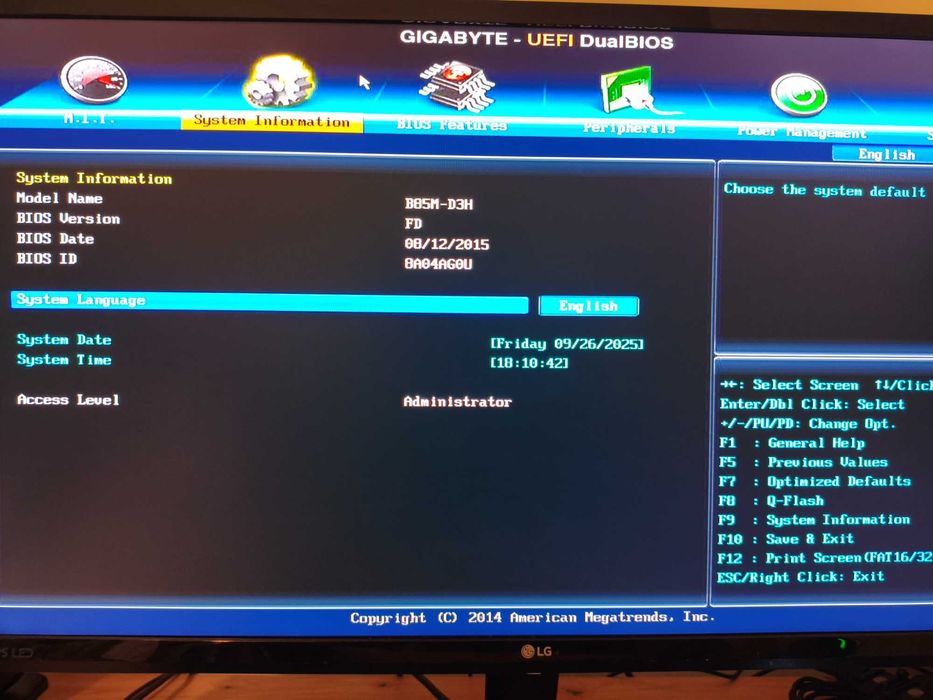 Płyta główna Gigabyte B85M-D3H, Xeon E3 1270 V3, 16 Gb RAM