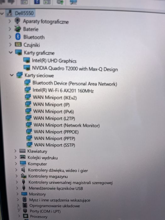 Laptop Dell Precision 5550 32GB Nvidia T2000