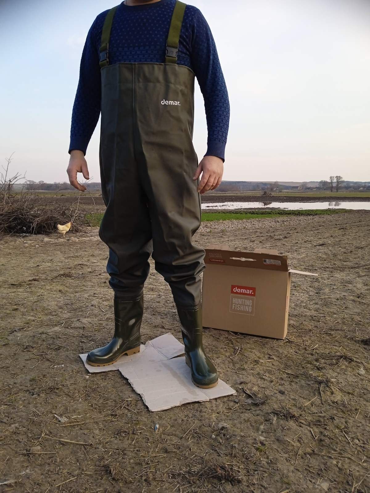 Забродний комбінезон DEMAR GRAND CHEST WADERS високий