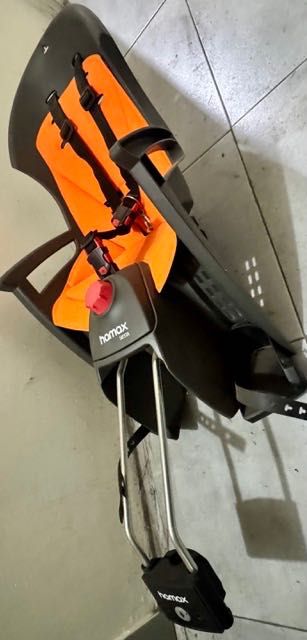 Fotelik rowerowy dla dzieci Hamax Siesta X2 + dodatkowe mocowanie