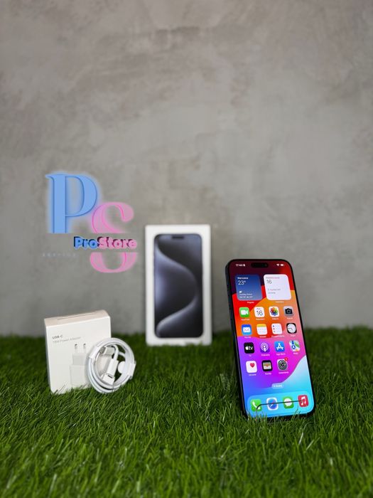 iPhone 15 Pro Max 512GB Blue Titanium | Bateria 87% | Gwarancja |