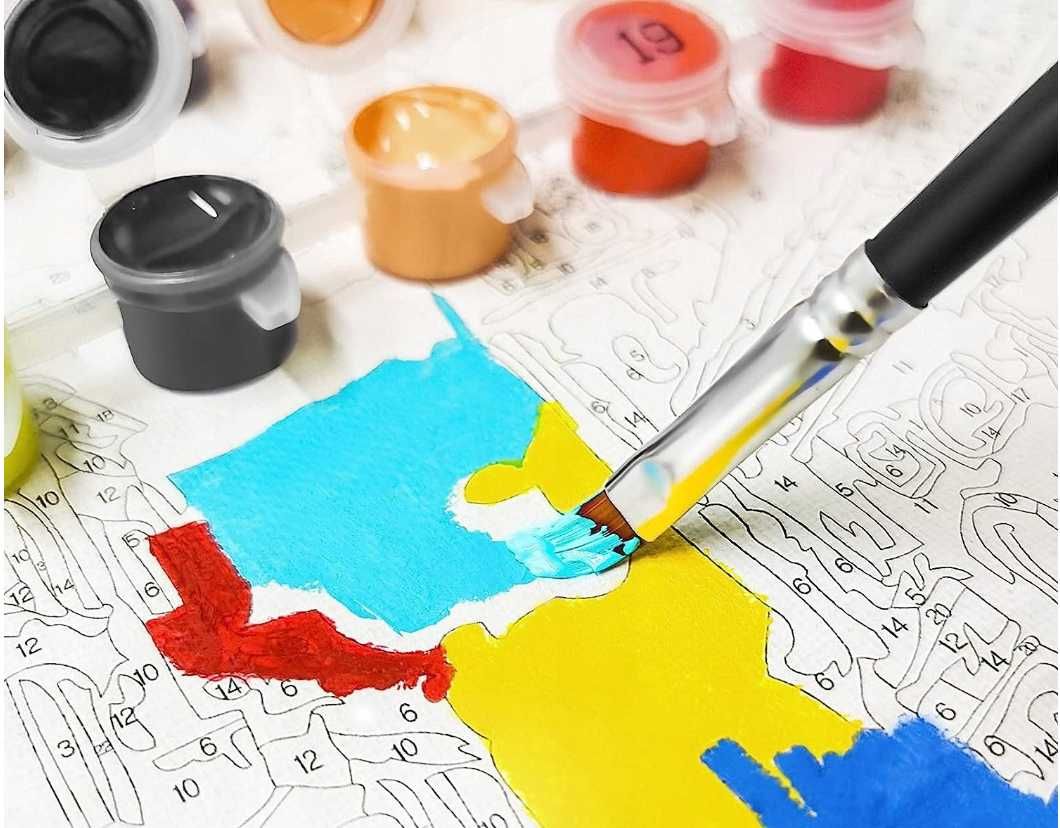 Malowanie Po Numerach Papuga Kakadu 40x50
