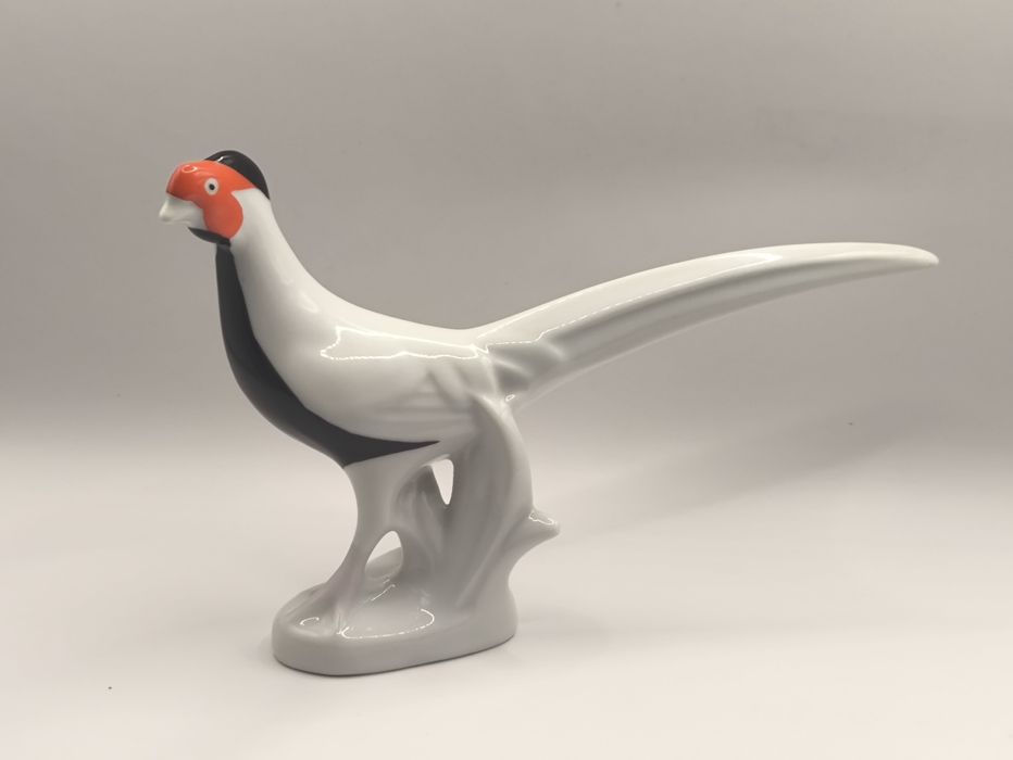 Bażant królewski figurka porcelanowa New Look Art Deco Cluj Rumunia