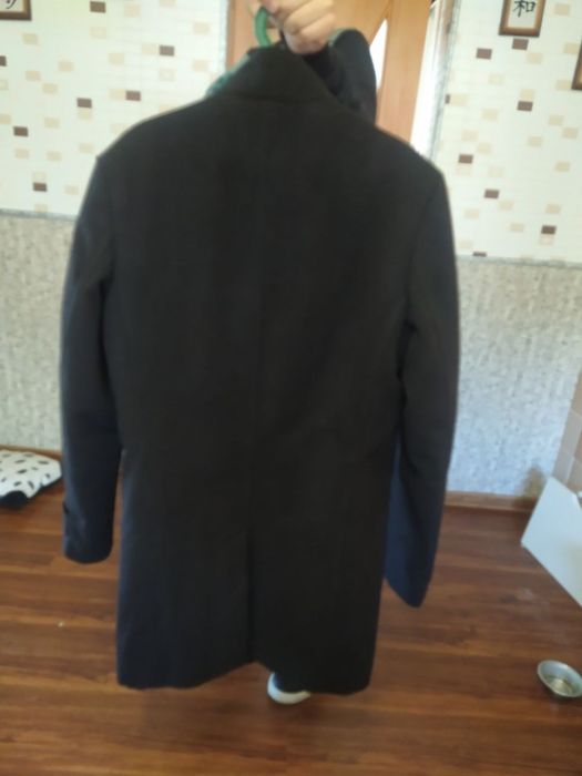 Чоловіче пальто шерсть з утепленням