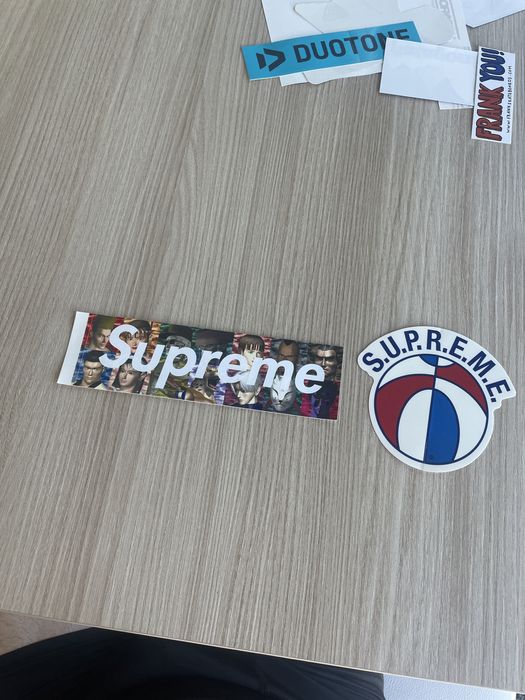 Autocolantes Stussy e Supreme