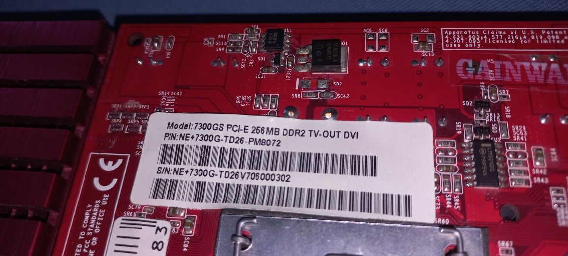 Karta graficzna 7300gs pci-e 256 mb vram ddr2