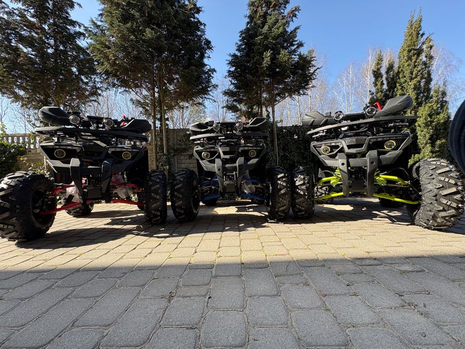 QUAD 150 cc PELIKAN RUGBY oświetlenie led hak Full Opcja raty dostawa