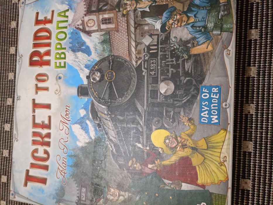Продам игру Ticket to Ride европа
