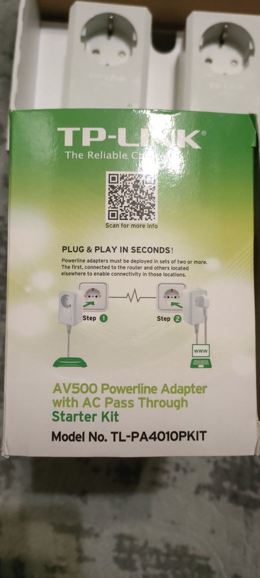 Powerline TP-LINK (TL-PA4010P KIT)
