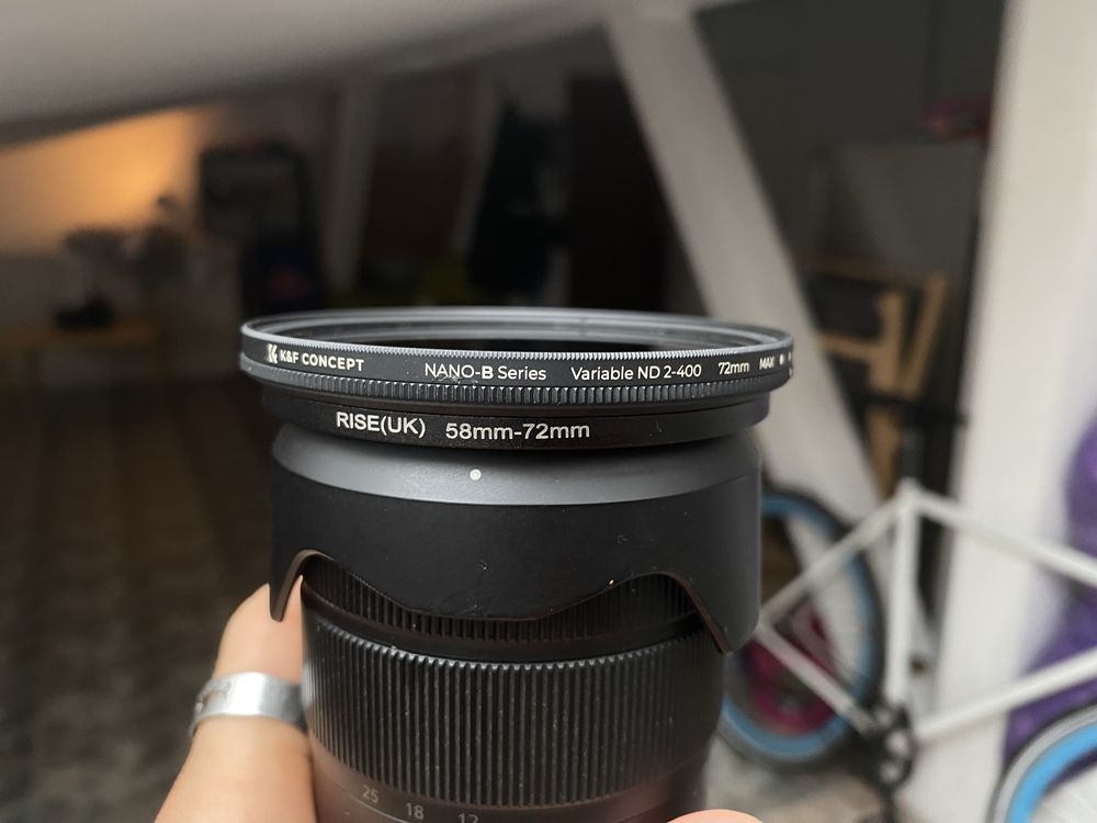 Lumix G-Vario 12-60mm f/3.5-5.6 MFT| Filtr ND2-ND400