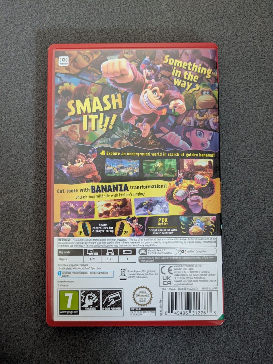 Donkey Kong Bananza Nintendo Switch 2