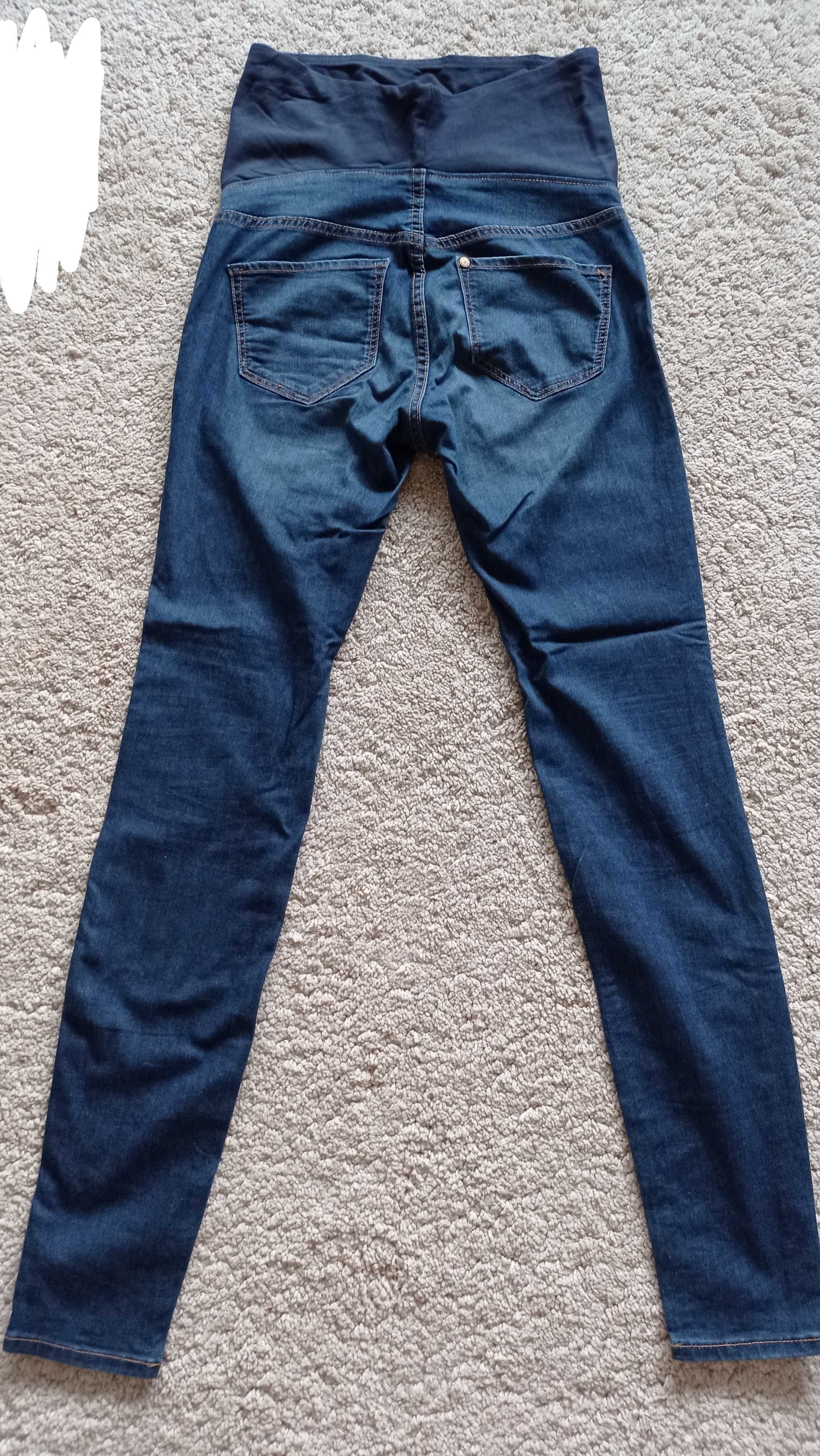 Spodnie jeansowe, ciążowe, H&M mama, 34