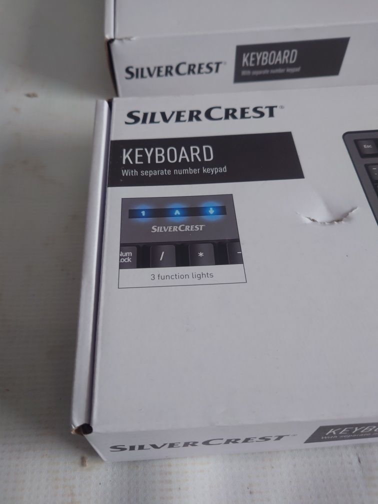 Klawiatura mechaniczna Przewodowa Ciche klawisze QWERTY numeryczna
