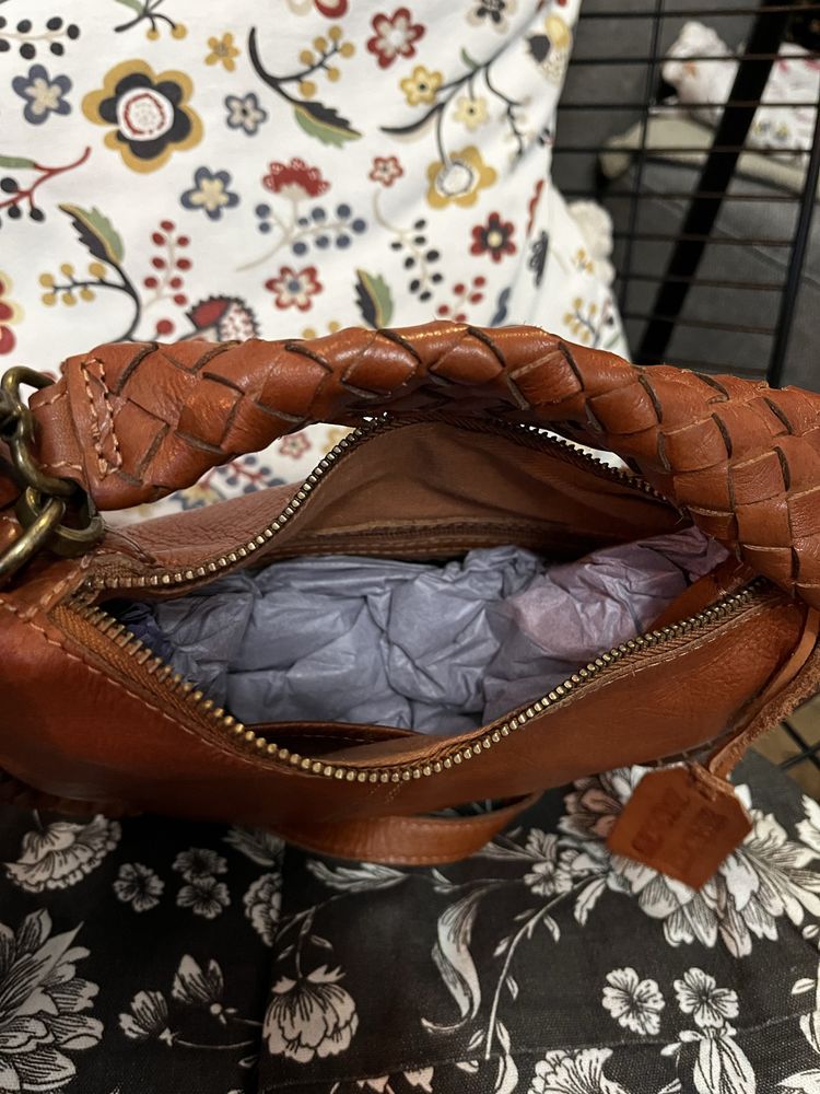 Piękna skórzana torebka