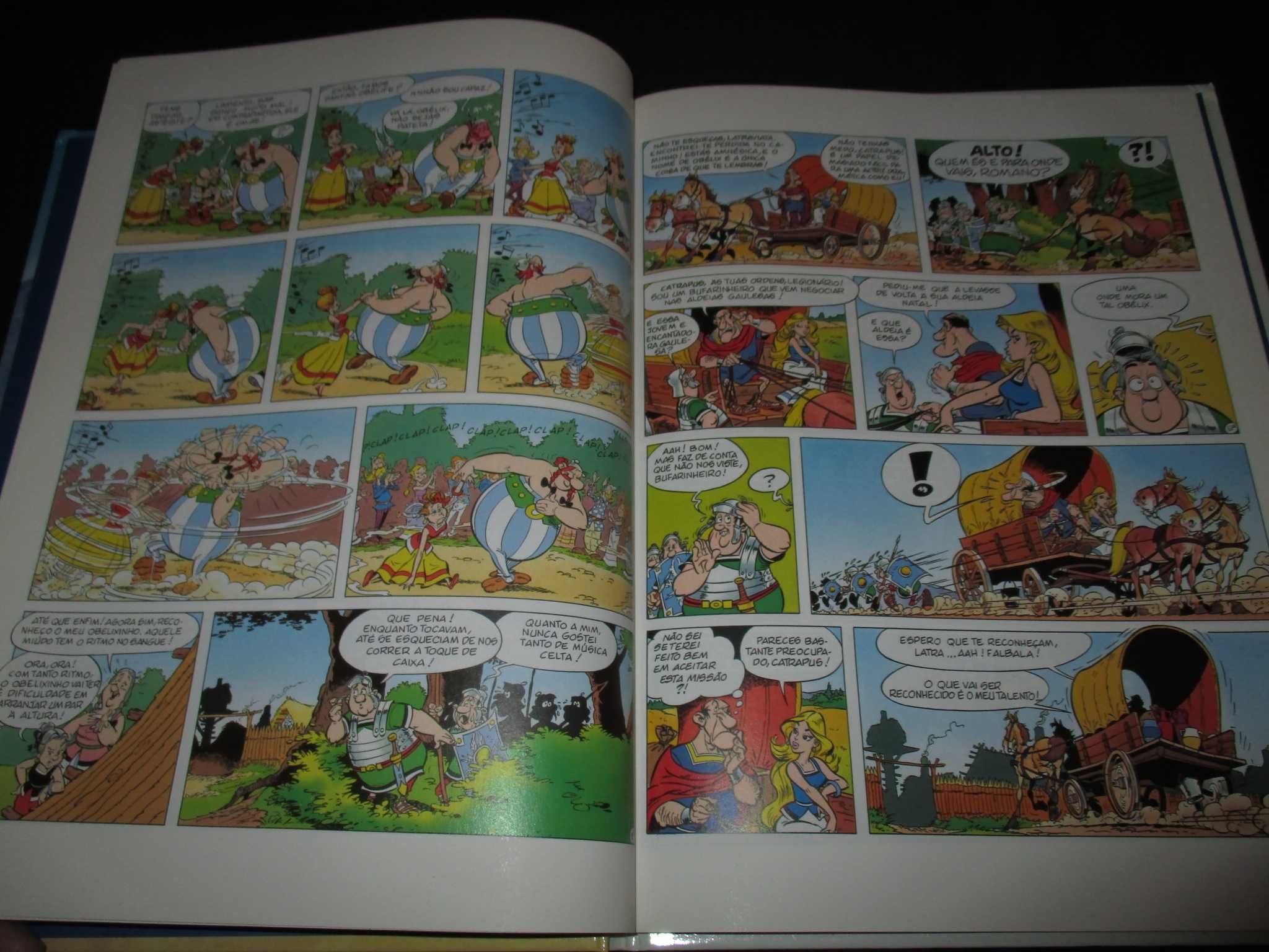 Livro BD Astérix e La Traviata Meribérica 1ª edição capa dura numerado