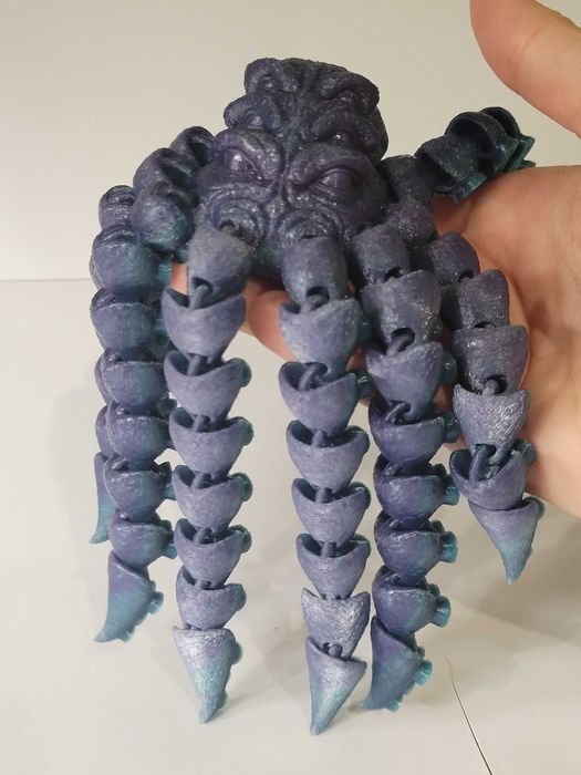 Флексі-іграшка Восьминіг / Ктулху – 3D-друк