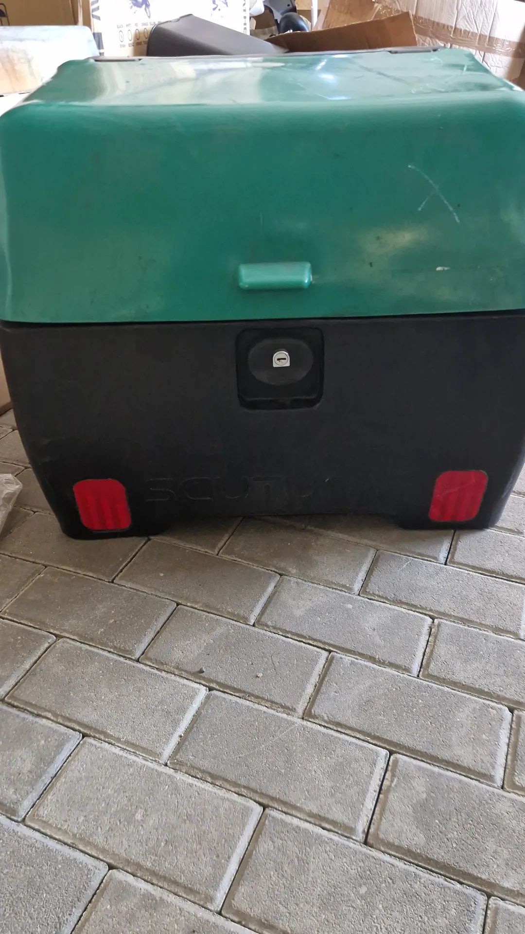 Mala Caixa transportadora motorizada scooter