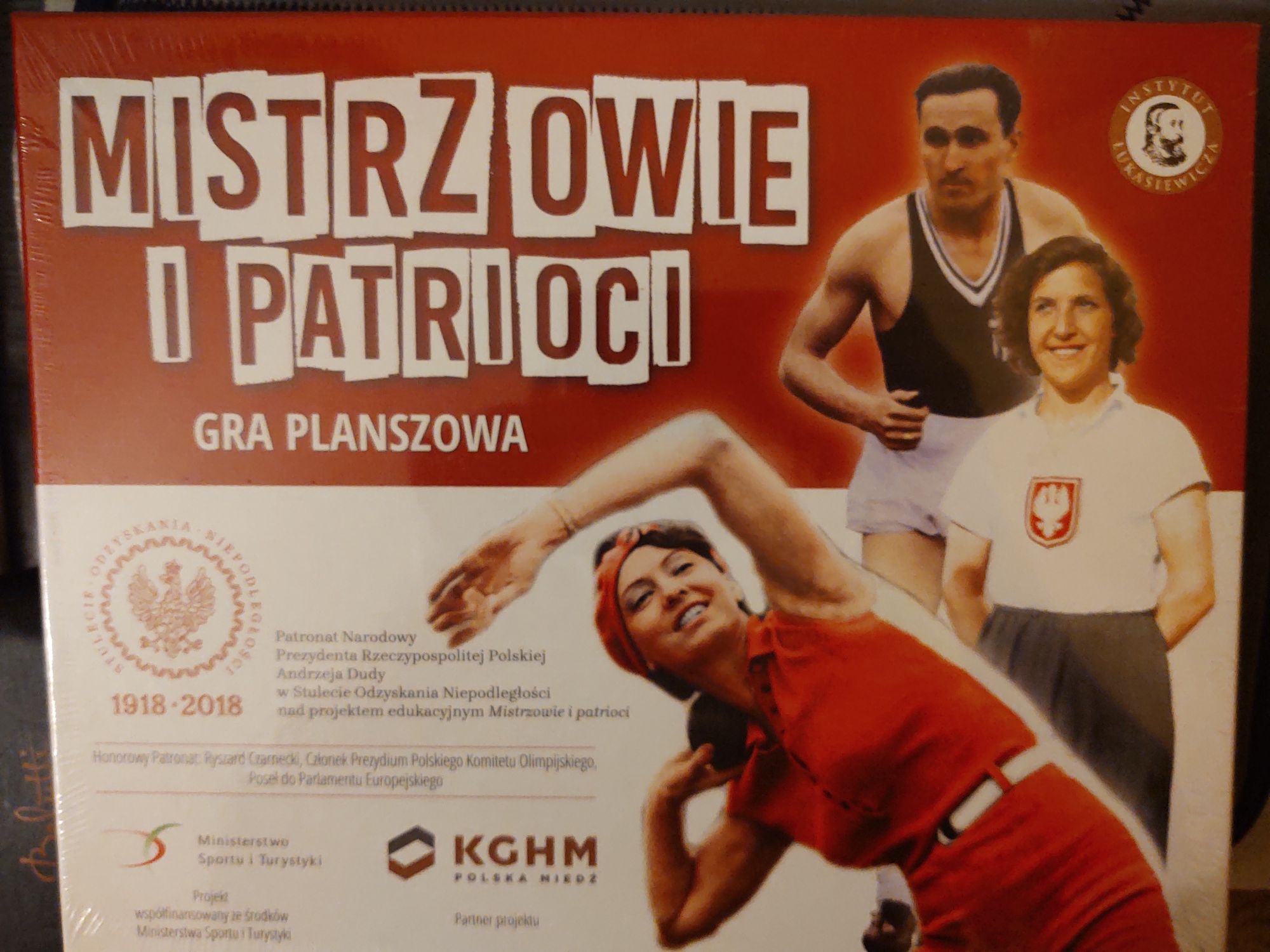 Mistrzowie i Patrioci gra planszowa