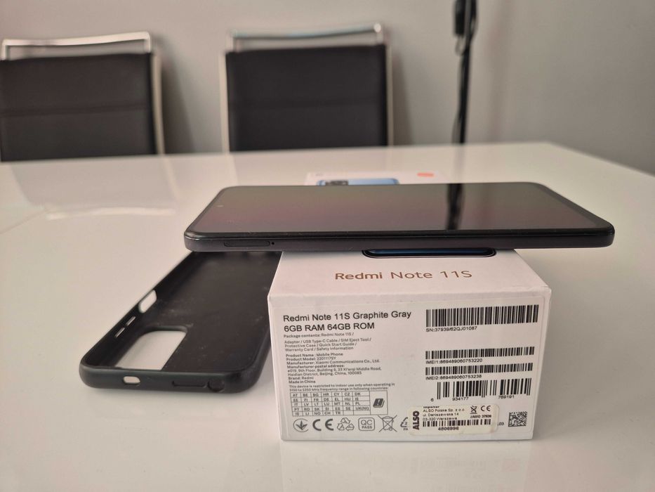 Redmi Note 11s 6 GB RAM 64 GB stan bdb plus etui