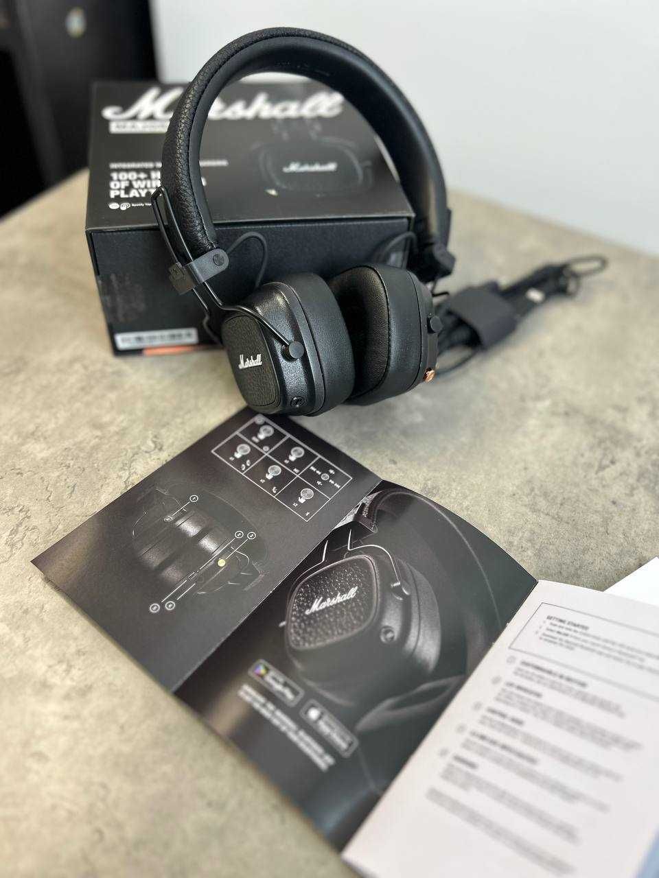 Розпродаж Бездротові Навушники Marshall Major 5 Black
