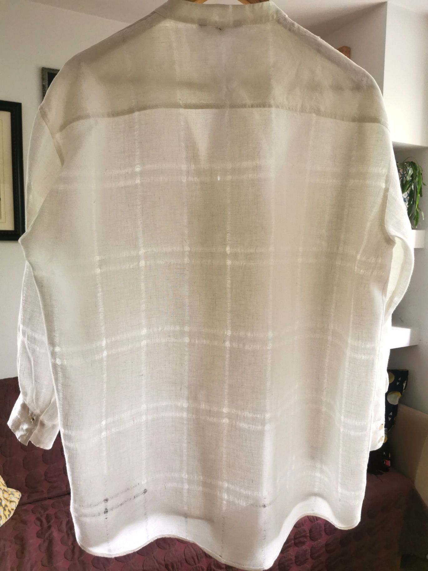 Lniana koszula Massimo Dutti