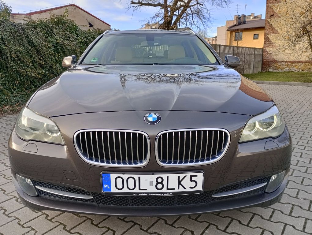 BMW 520D 185km F11, Bezwypadkowy!, Z Niemiec, Opłacony! Skóra,Bixenon