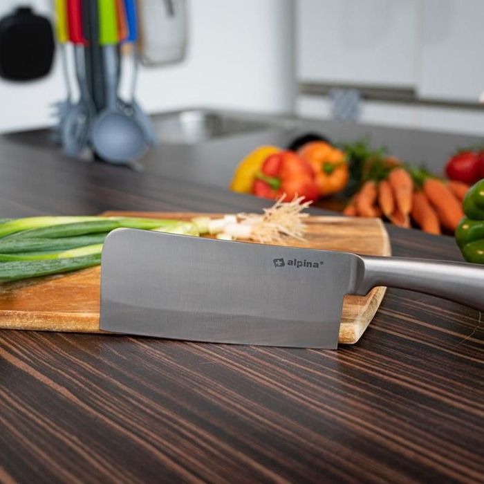 Alpina - Nóż / tasak do siekania i rozdrabniania ze stali nierdzewnej