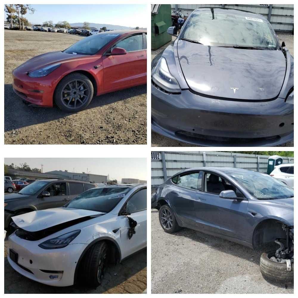 Разборка Tesla model 3, model Y. Шрот Тесла